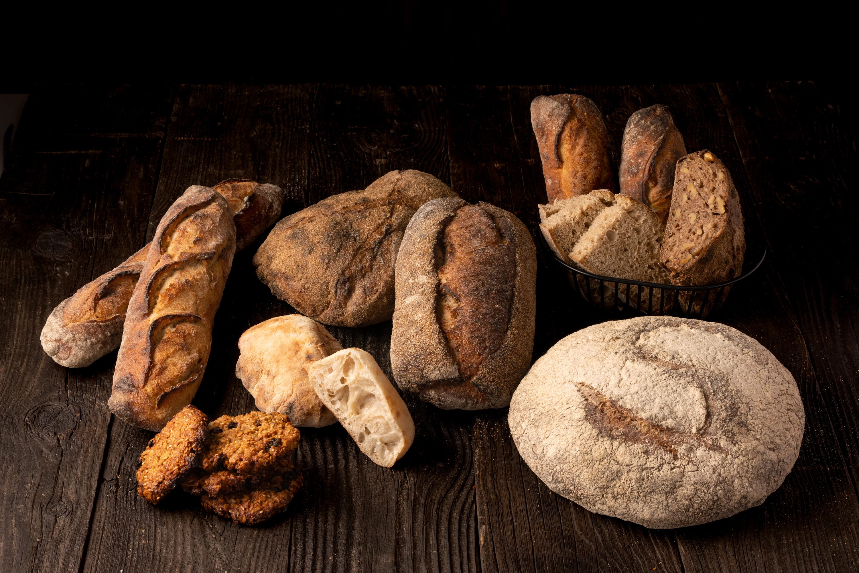 種類豊富なパン