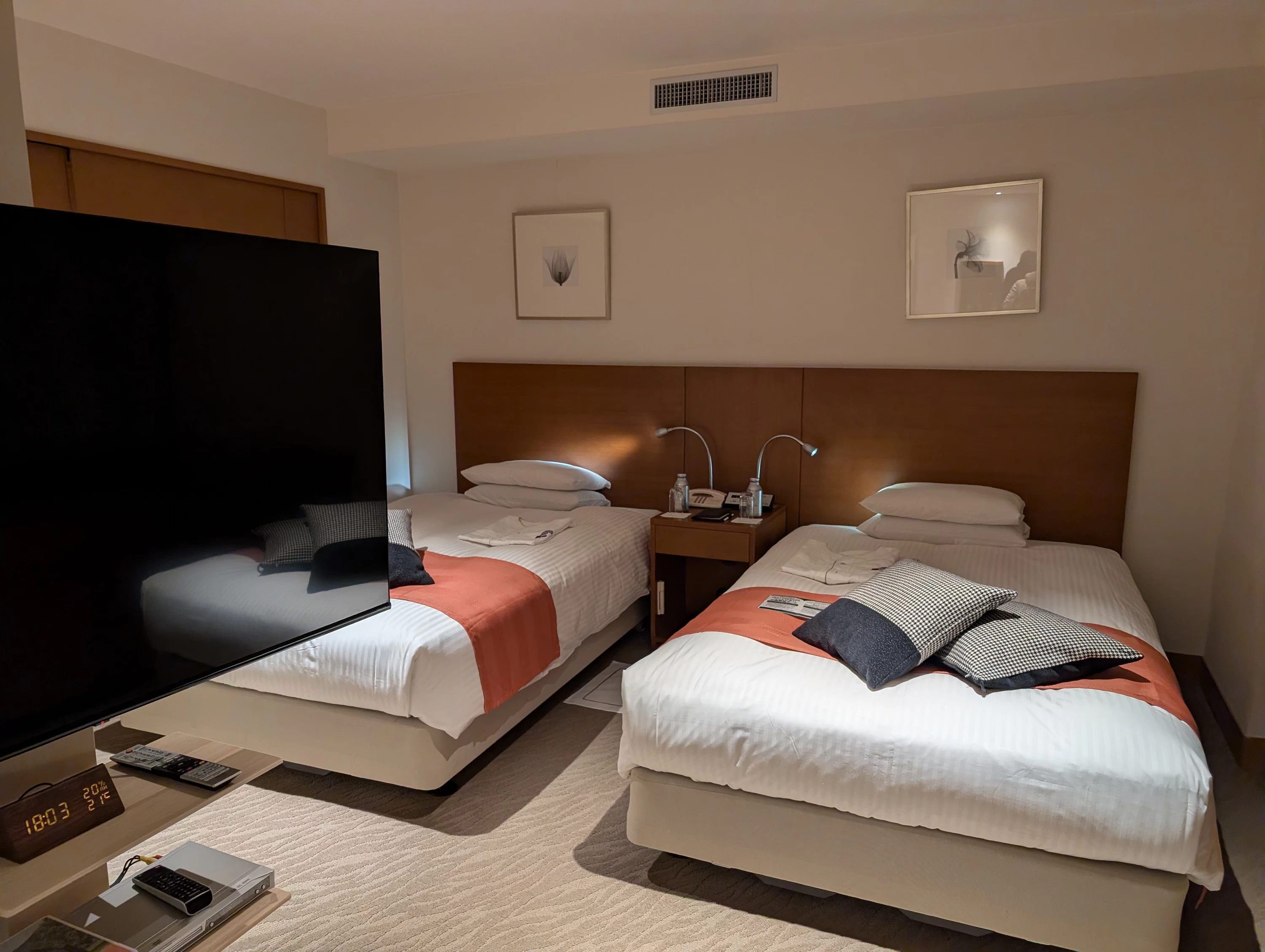 客室（現地にて撮影）