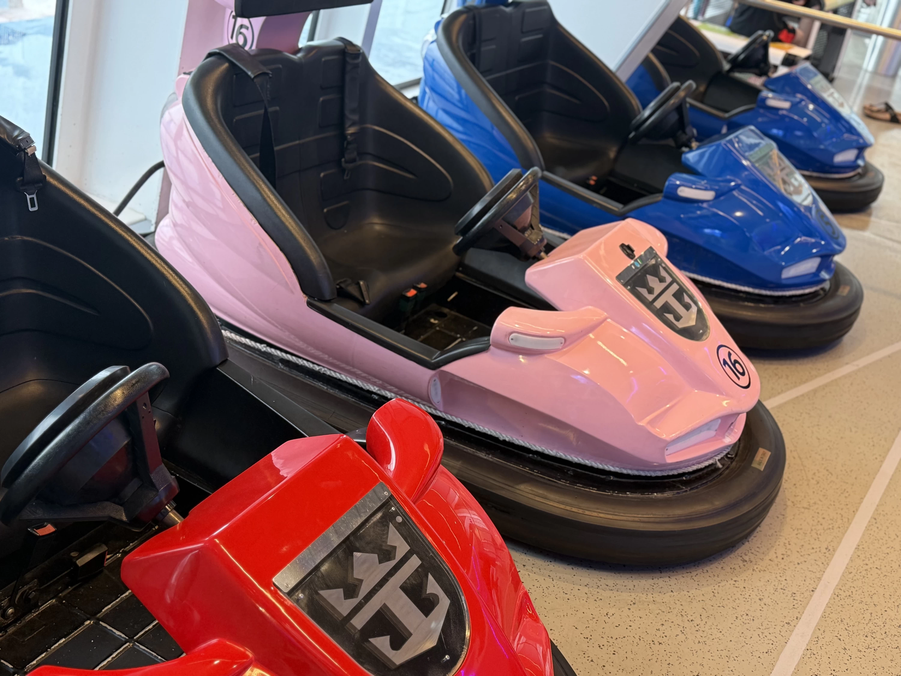 バンパーカー（現地にて撮影）