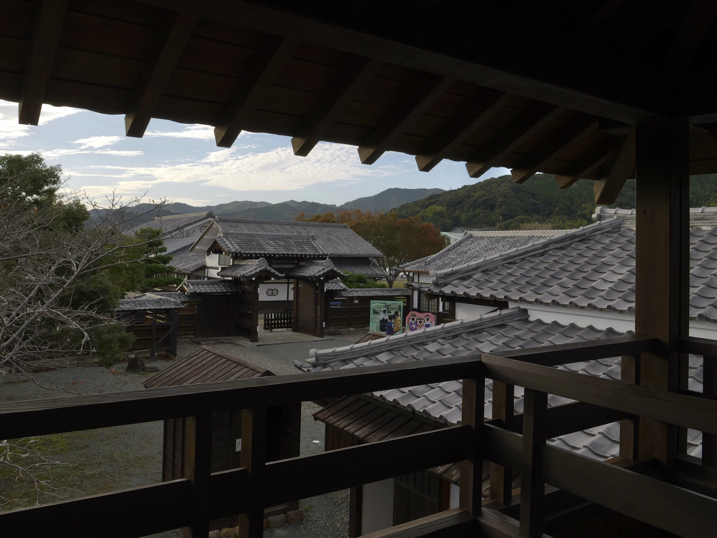 遠見番所 最上階の情景（現地にて撮影）