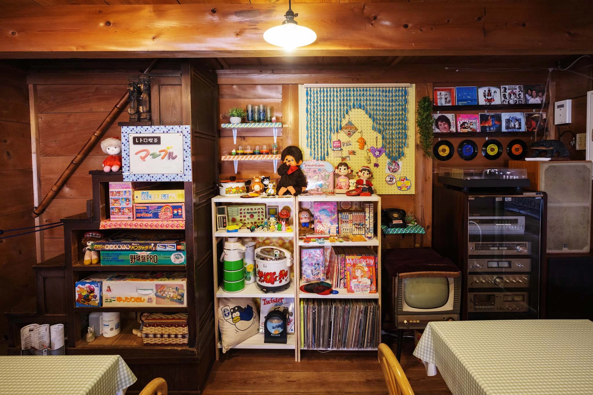 1980年代頃のレトロな雰囲気