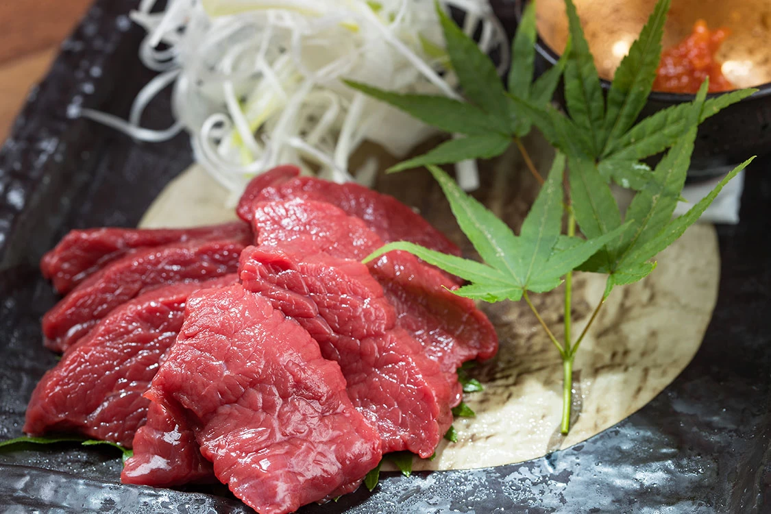 会津坂下直送 馬刺し