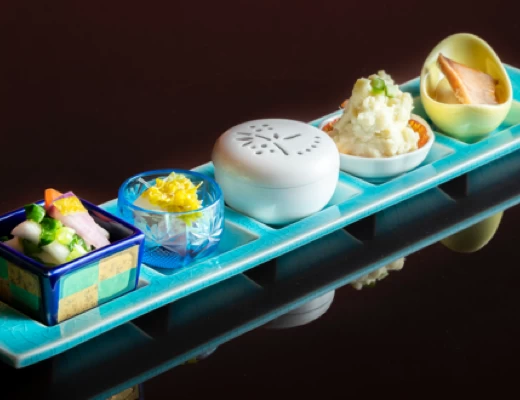 見た目も華やかで美しい一品ばかり