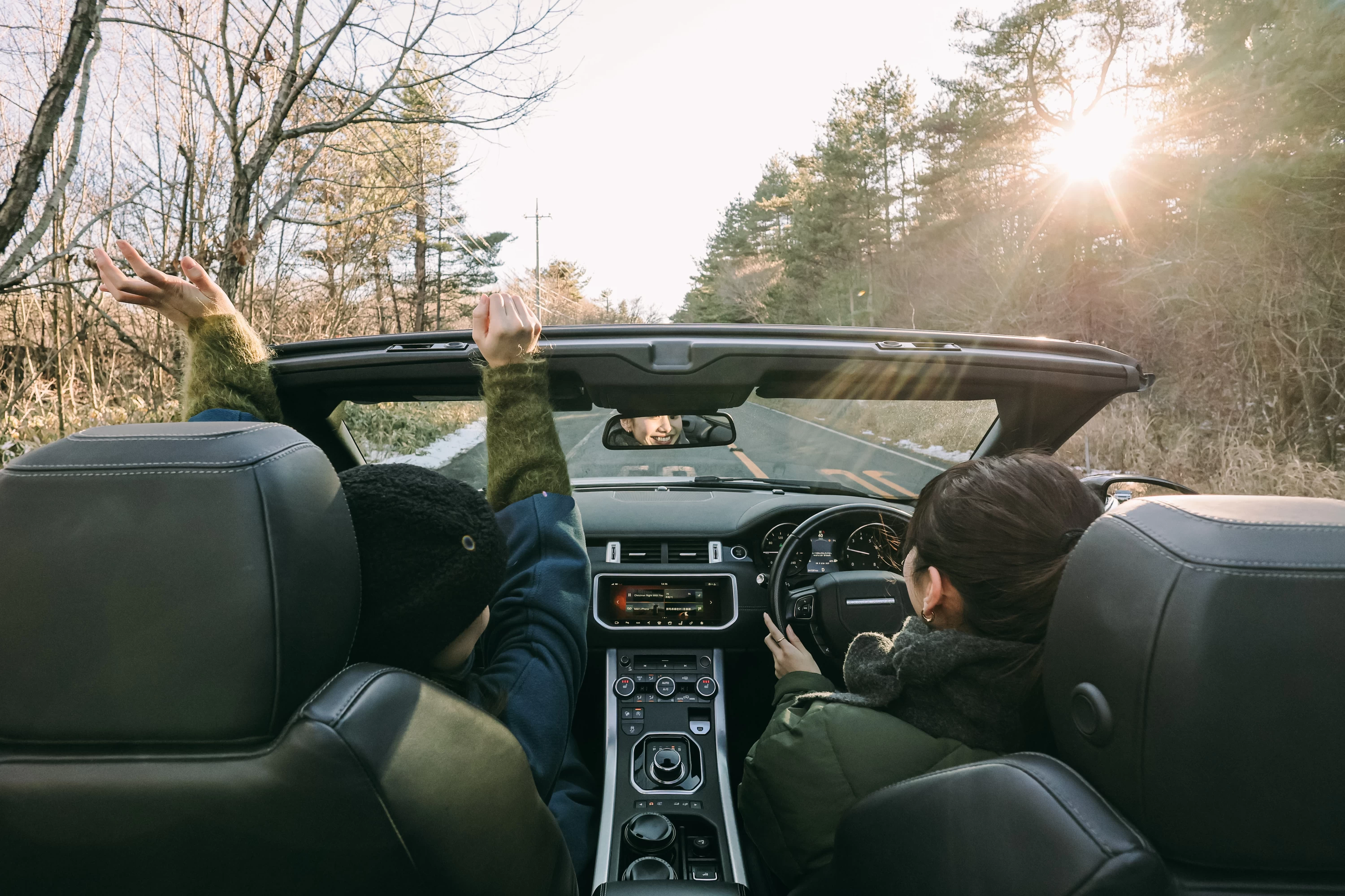 美しい自然に恵まれた軽井沢を爽快ドライブ