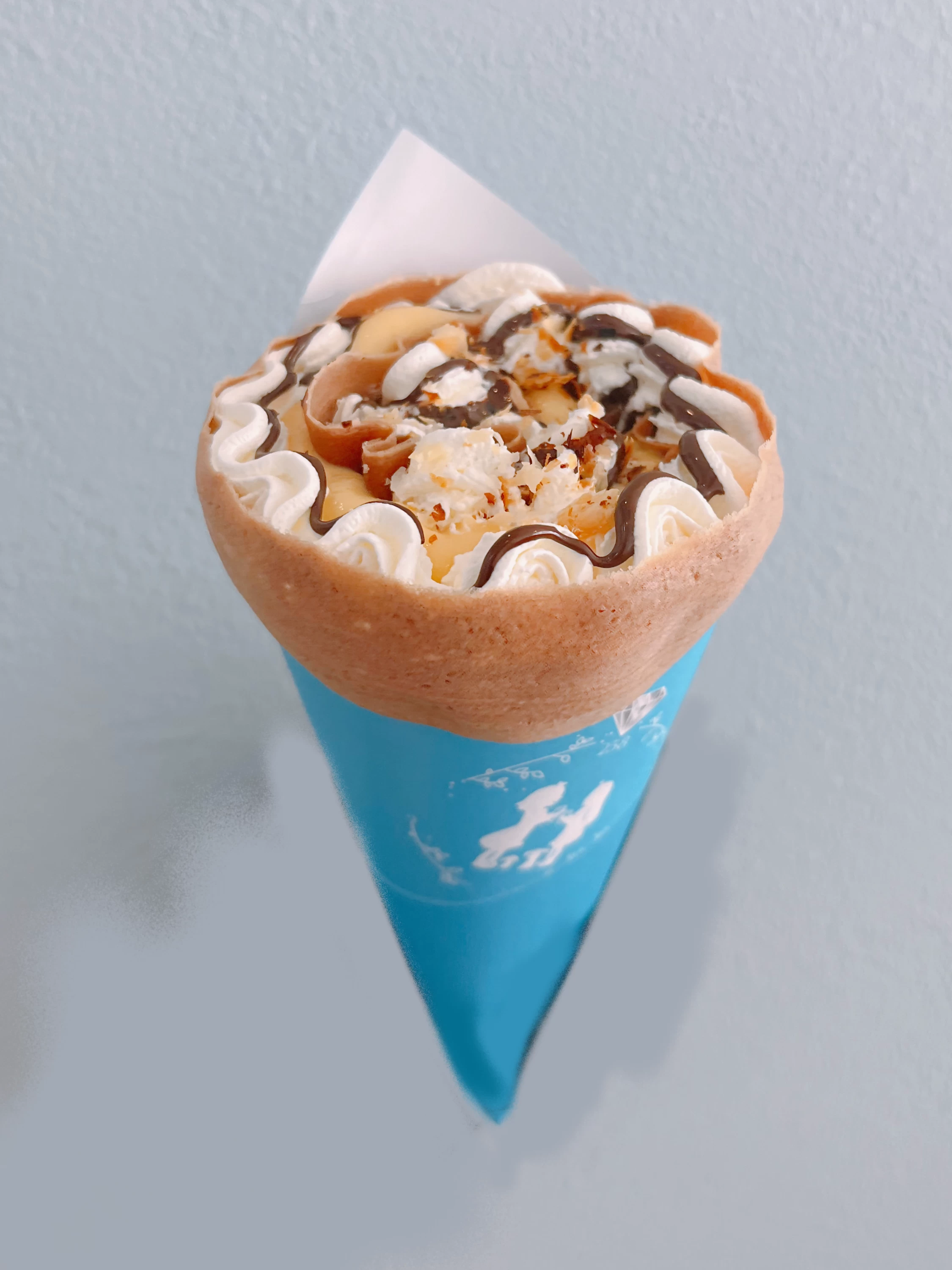 メルチョコWクリームチョコ生地パイ