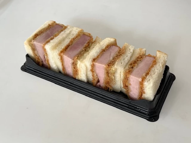 受賞歴多数のハムカツサンド