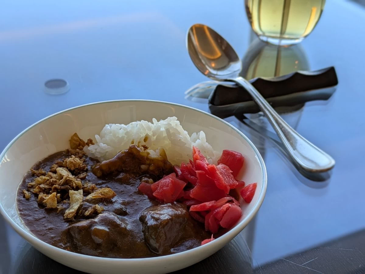 神戸ハイカレー（現地にて撮影）