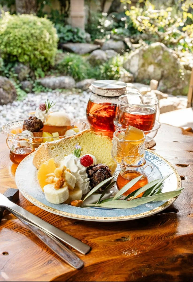 秀翠園の煎茶体験②