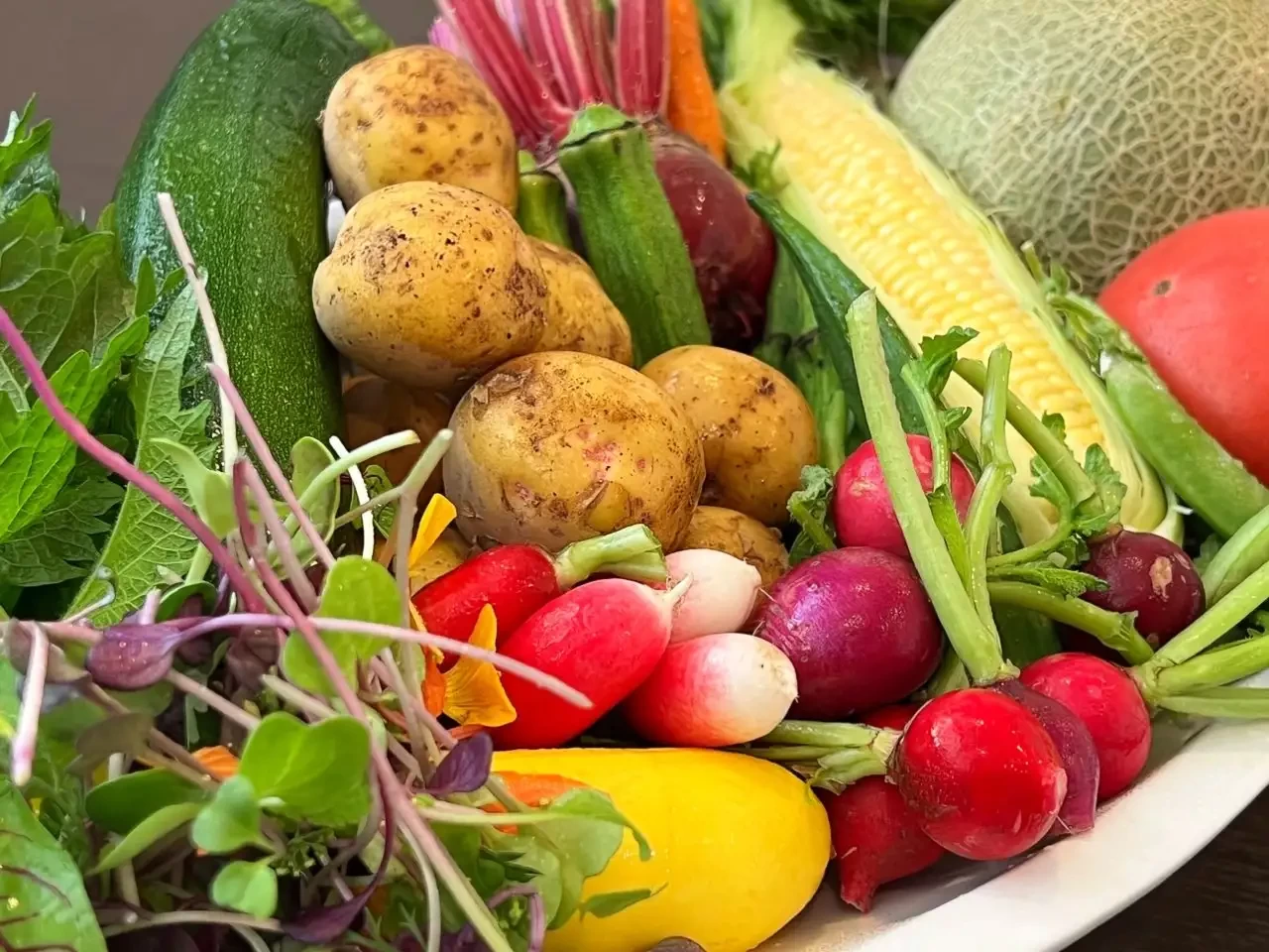 信州産の食材を使った料理で地産地消に貢献