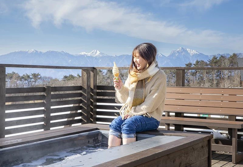 自然体験と買い物が一度に愉しめるスポット