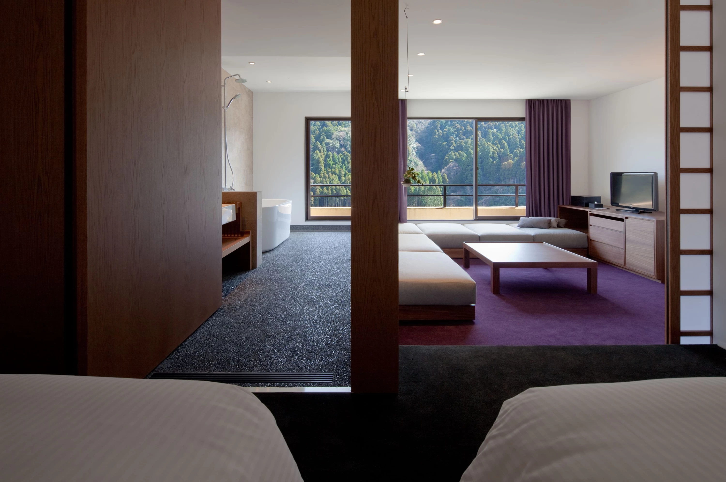 客室（古湯温泉ONCRIより提供）