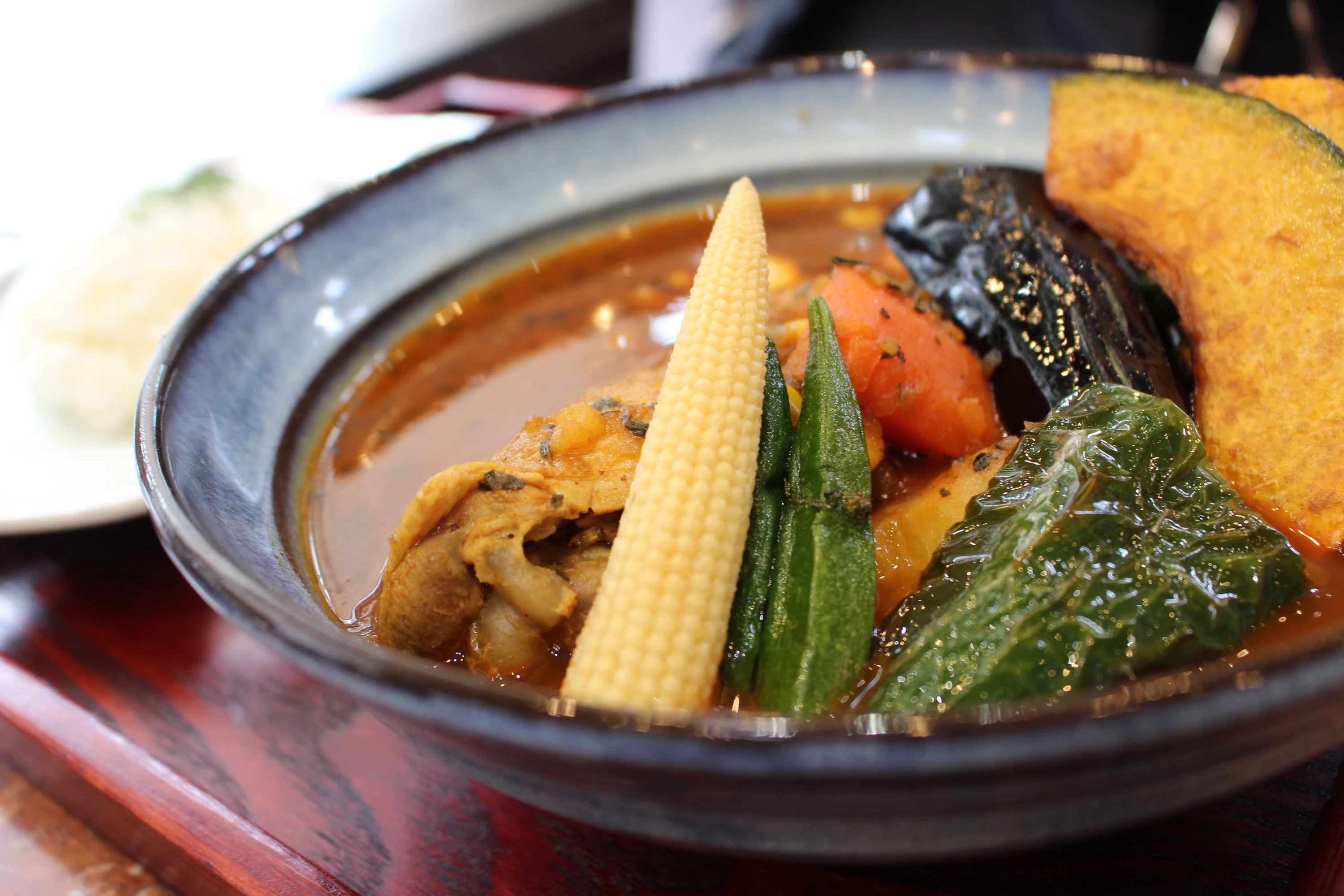 野菜たっぷりのスープカレー