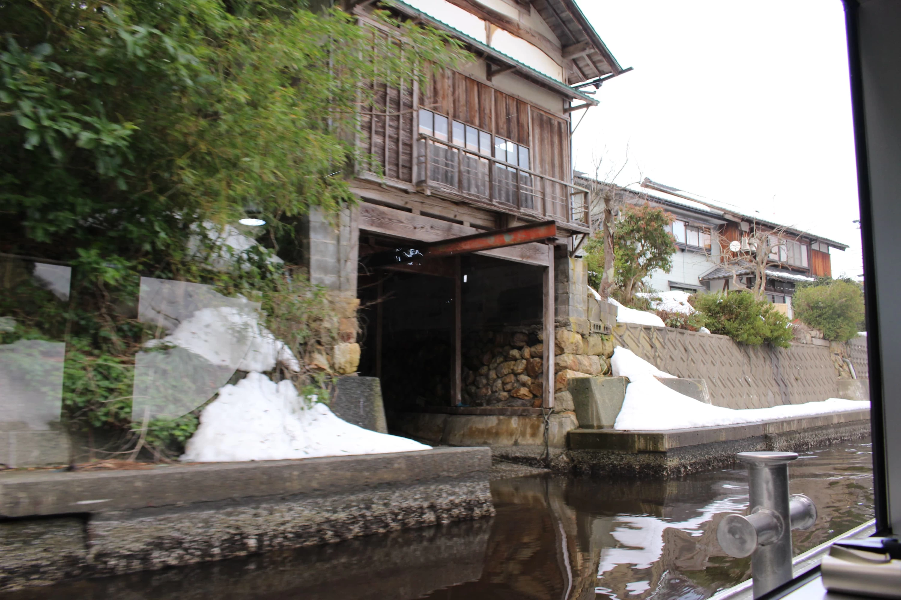 伝統文化・舟屋を間近で見ることができます