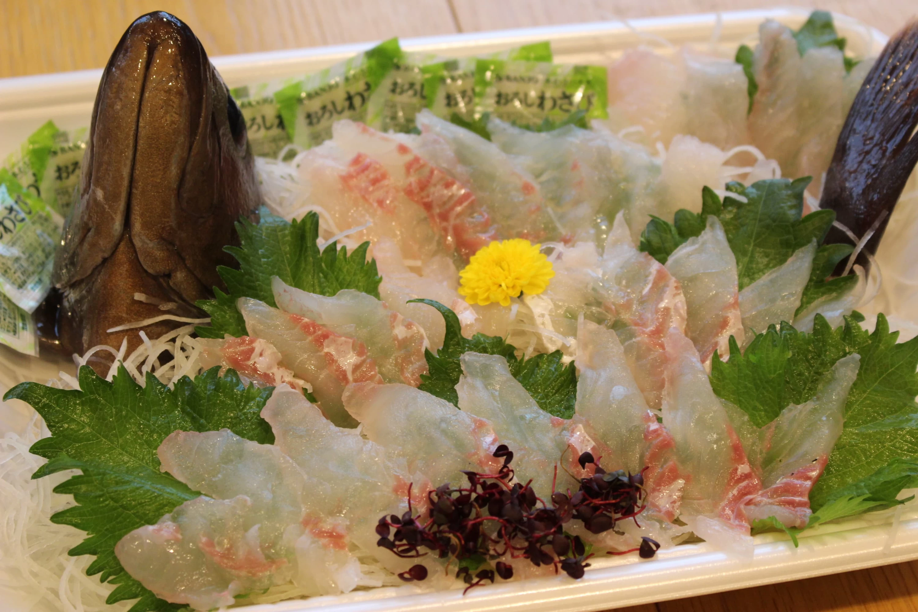 そして、食事場所でそのままいただけます