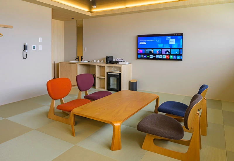 2024年にリニューアルしたモダンな和室