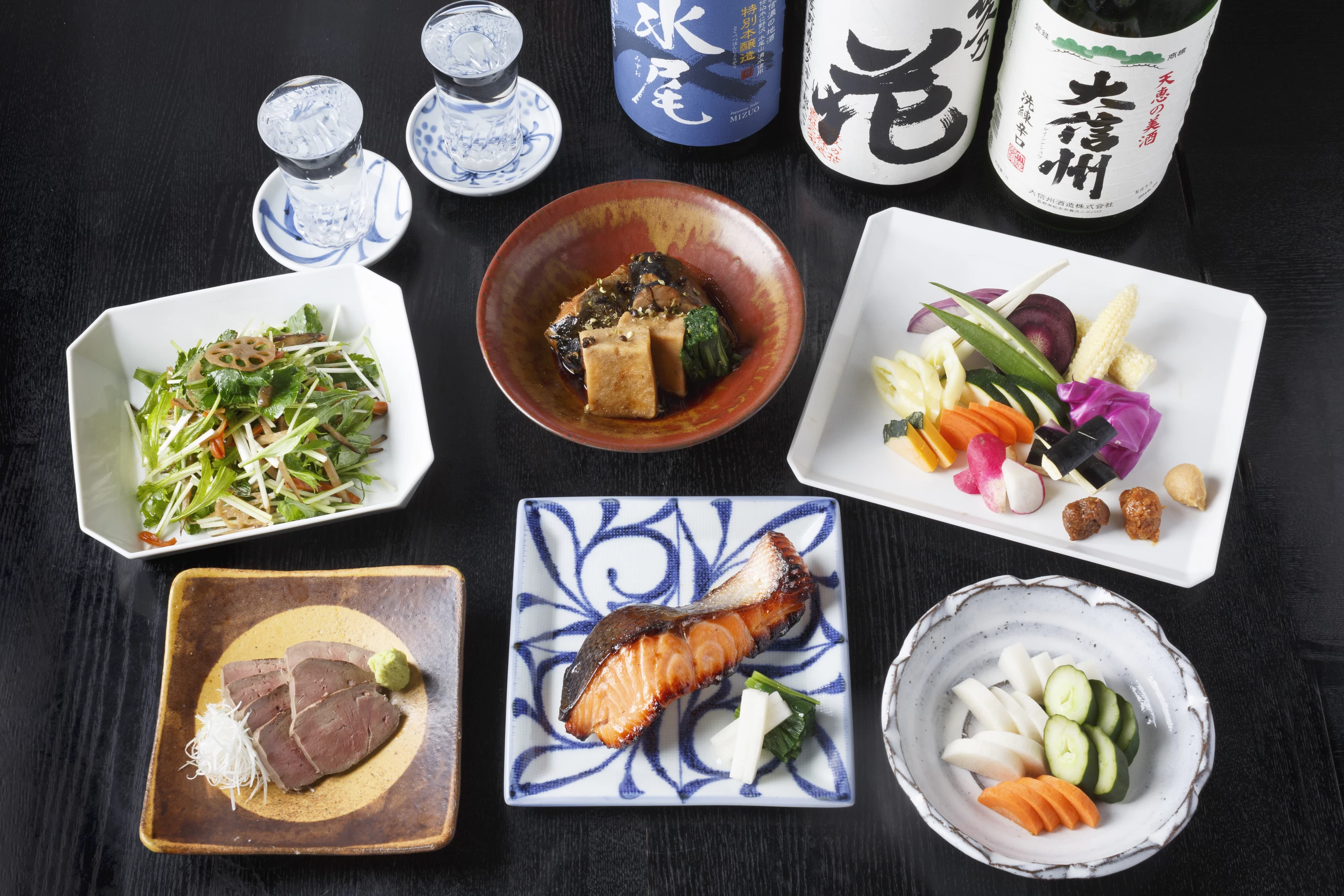 多彩なメニュー