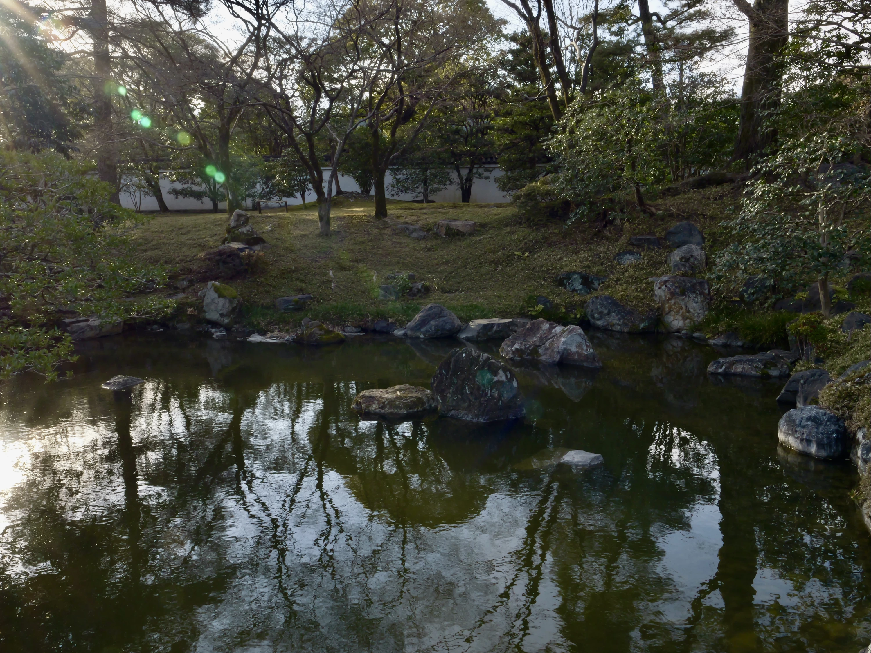 阿古瀬淵（現地にて撮影）