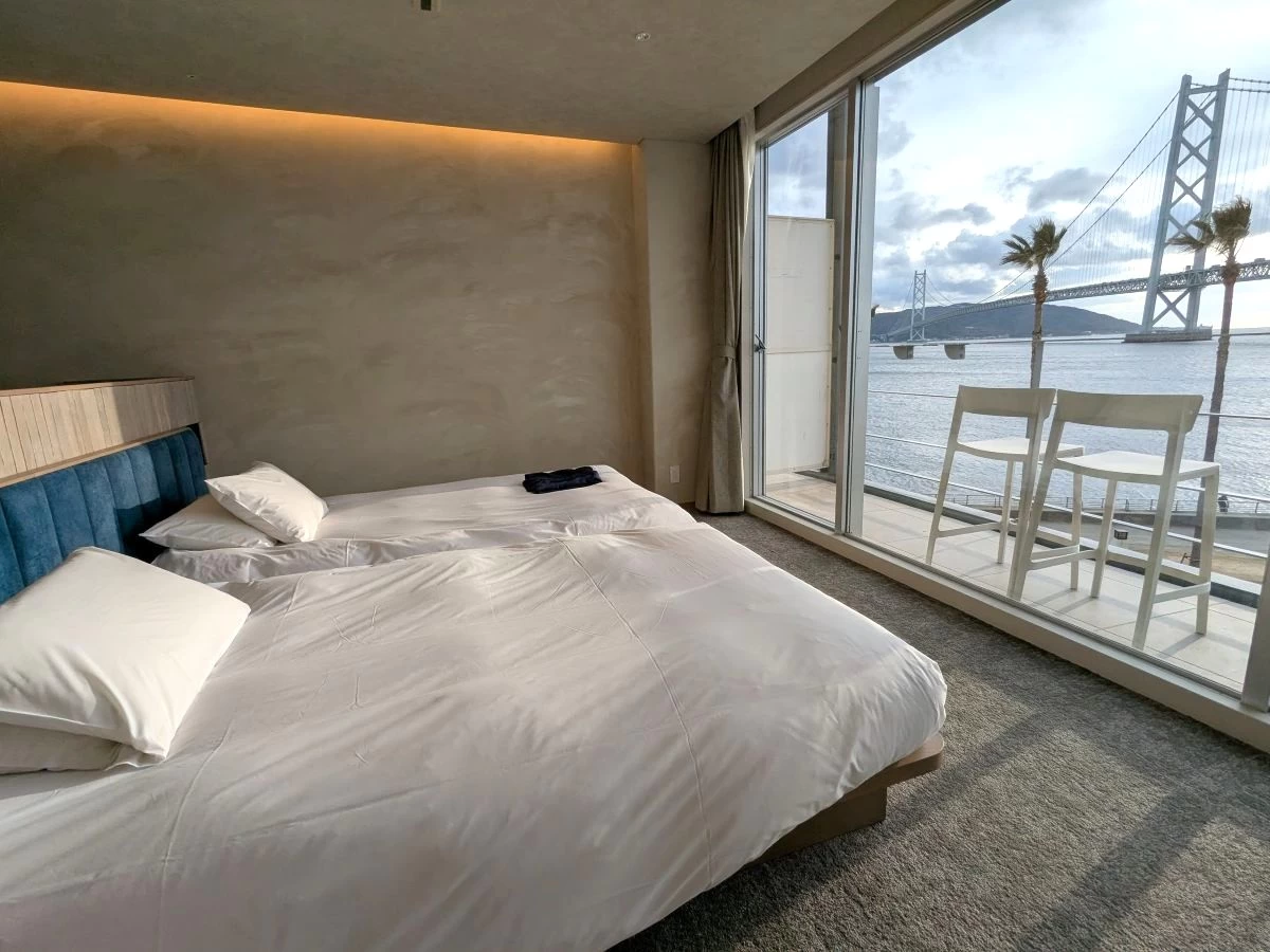 ベッドルーム（現地にて撮影）