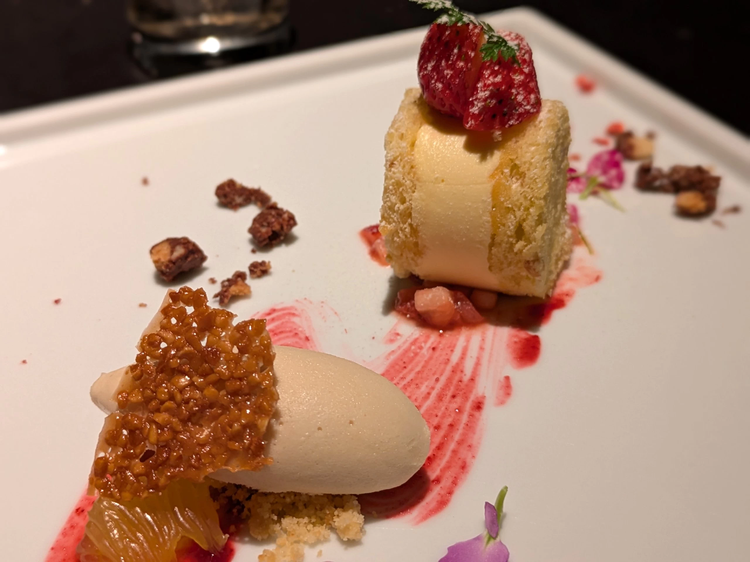 デザート（現地にて撮影）