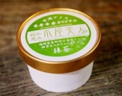 甘酒抹茶アイス
