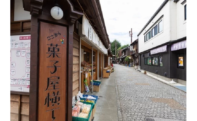 菓子屋横丁の入り口