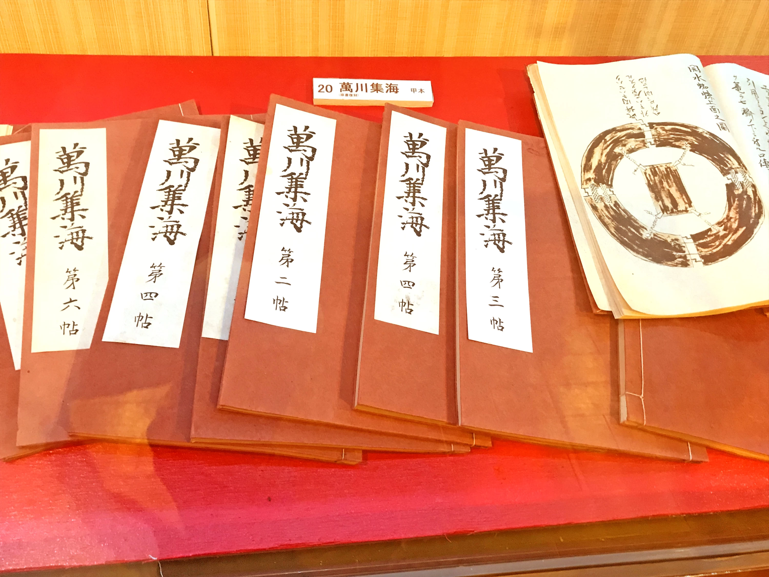 展示物（萬川集海）