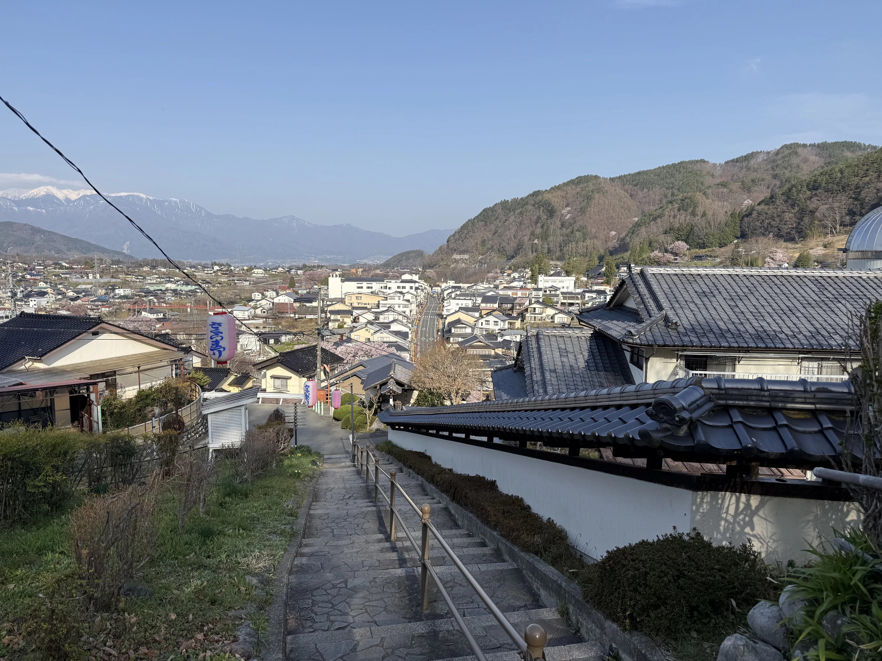 大手門跡付近からの眺望