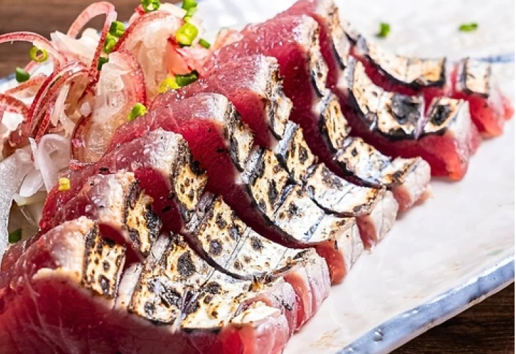 かつおの塩たたき