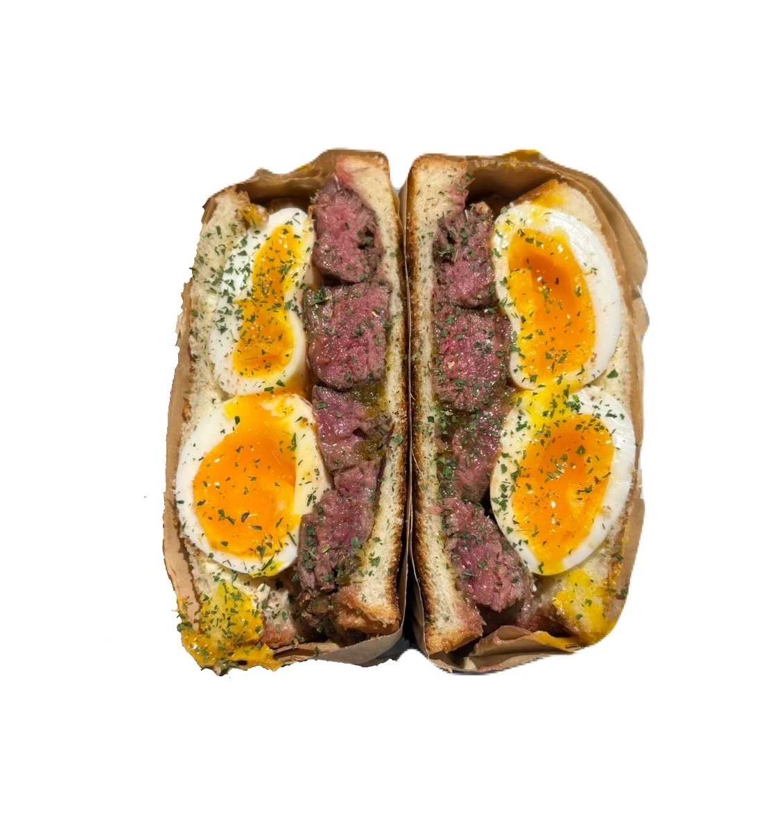 ミート&エッグサンド