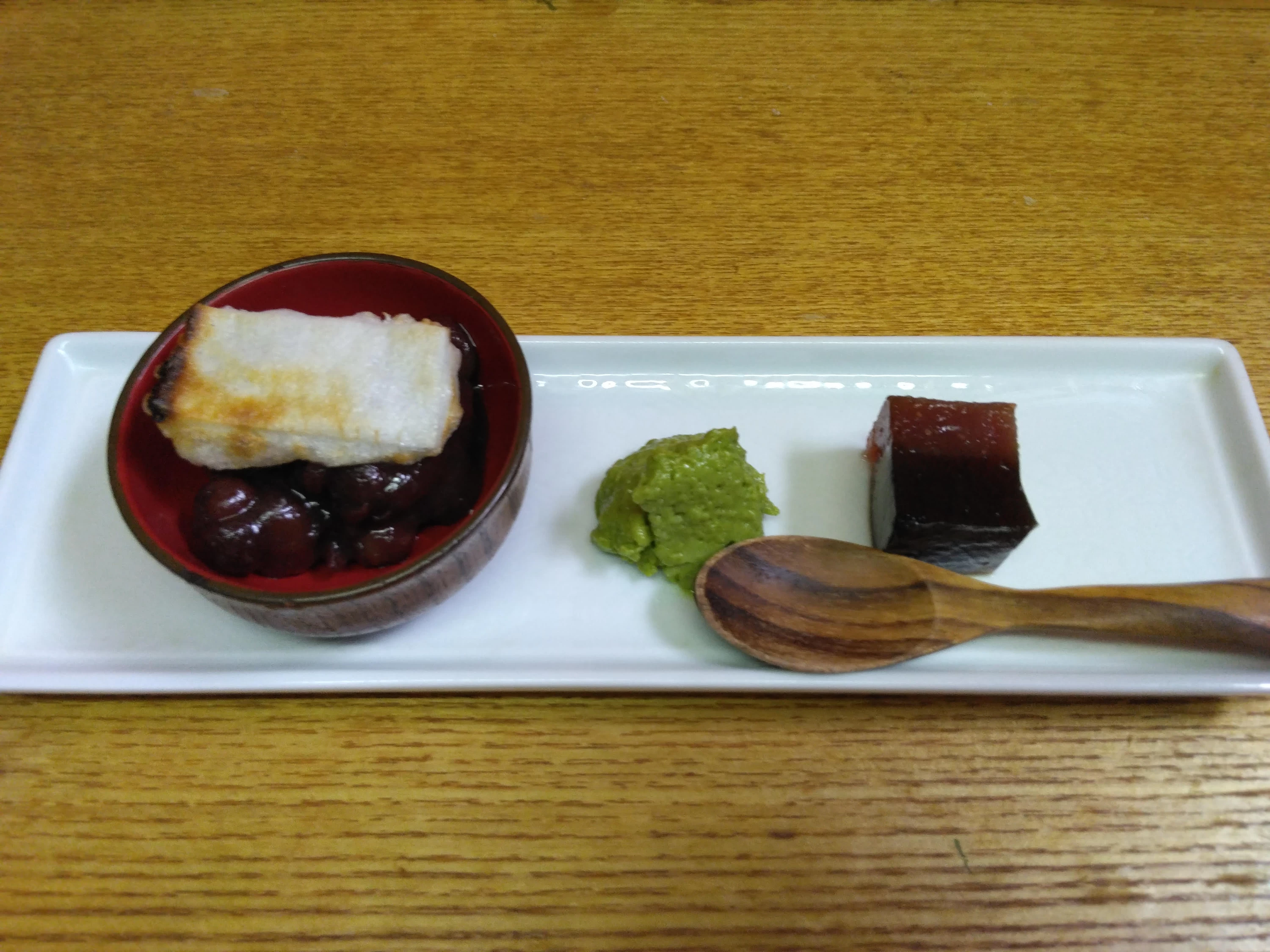 ミニ会席の甘味