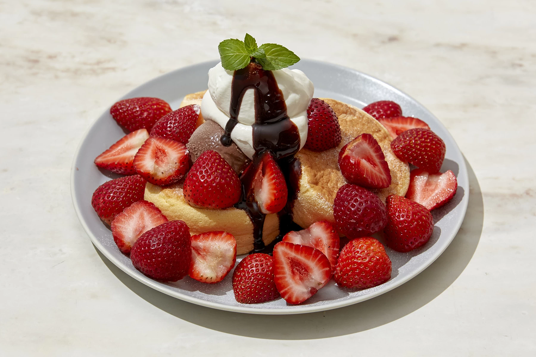 奇跡のパンケーキ（ダブルストロベリーチョコレート）