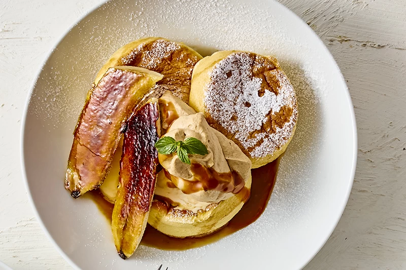 奇跡のパンケーキ（キャラメルミルクティー）