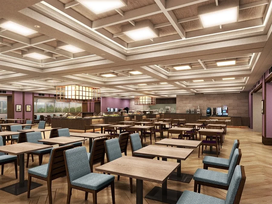 最上階ビュッフェレストラン（画像提供：亀の井ホテル 草津リゾート）