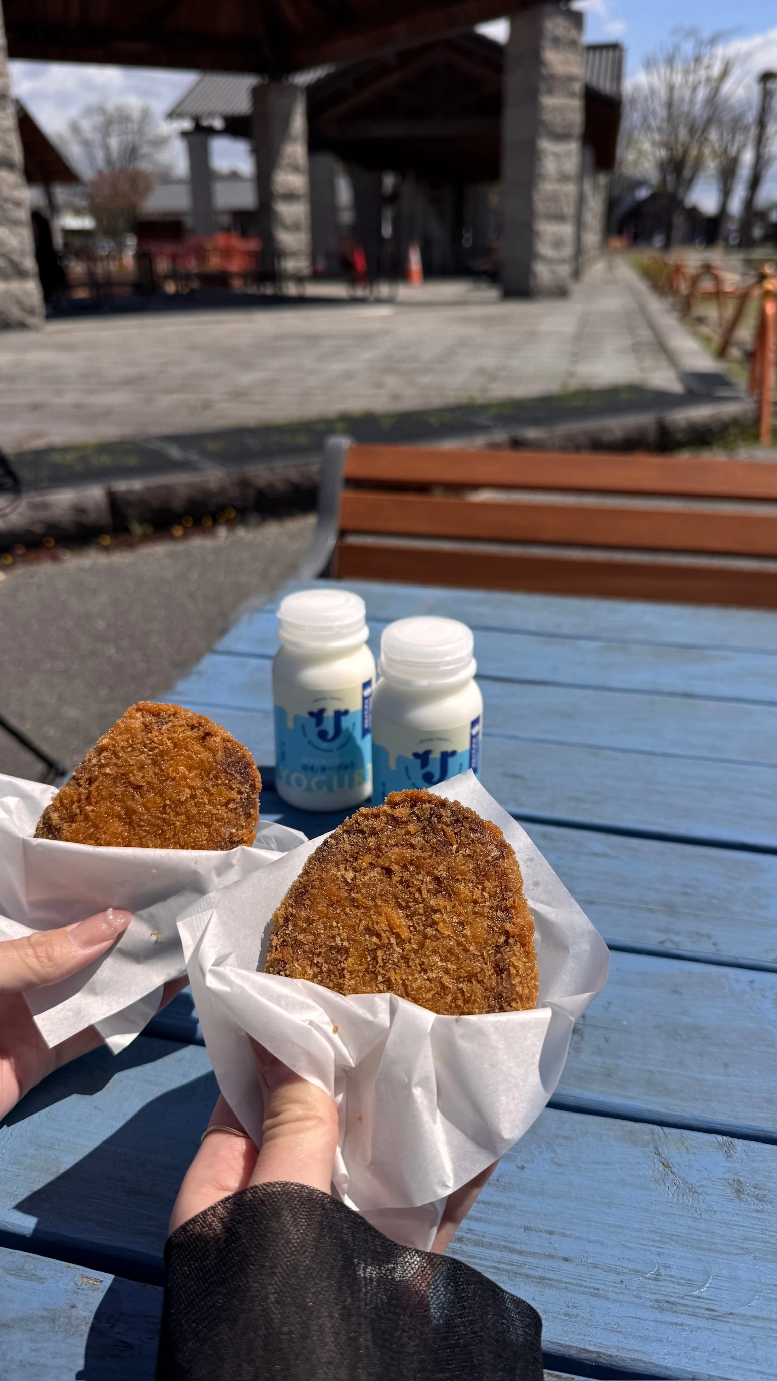 那須和牛コロッケ（現地にて撮影）