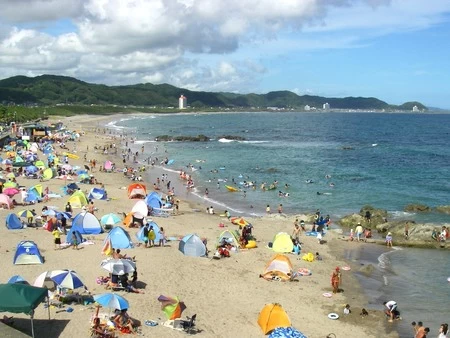 海水浴の様子