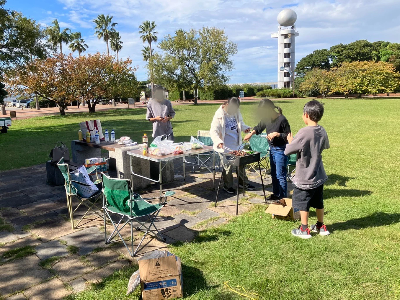 バーベキュー会場