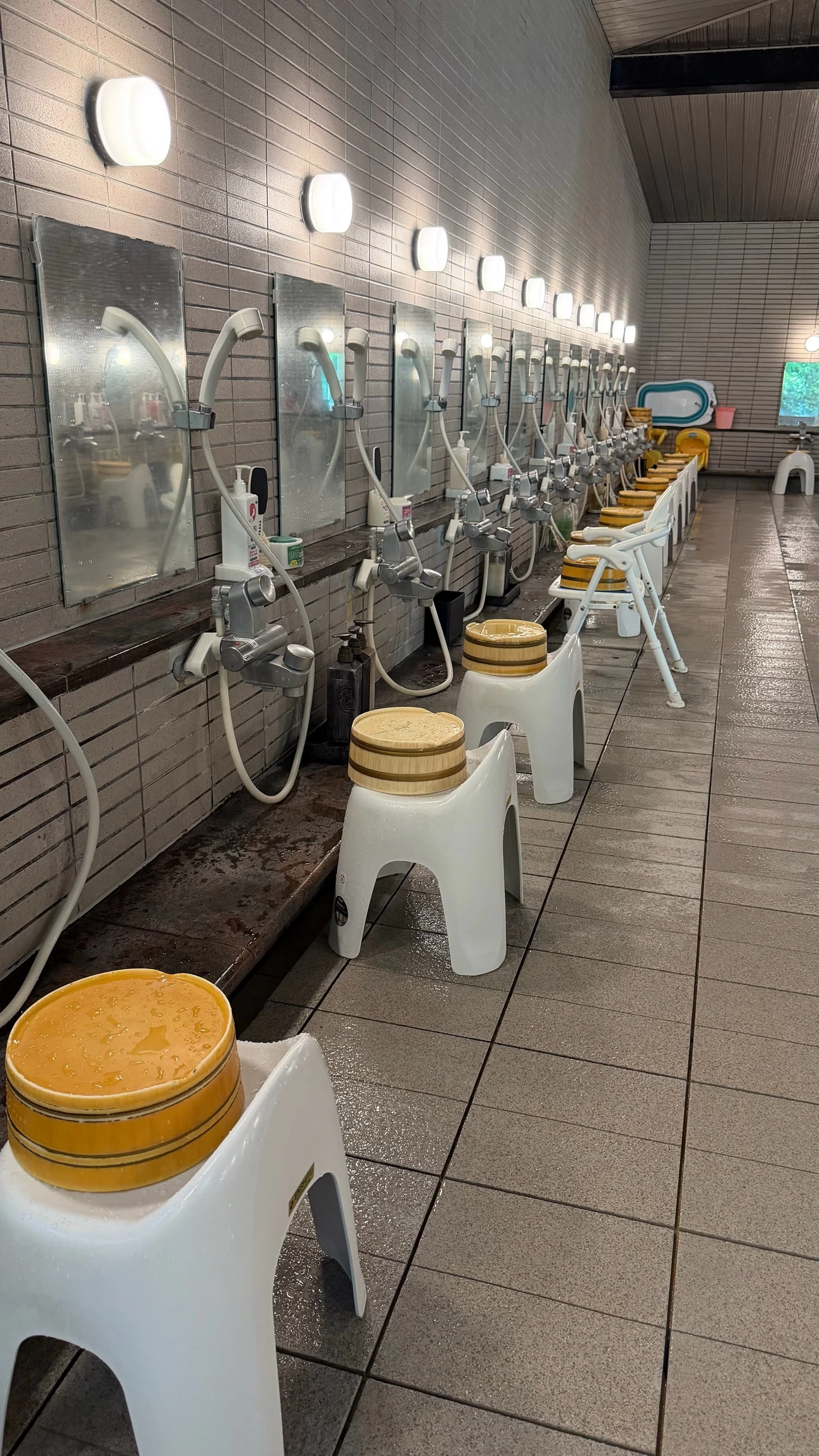 大浴場（現地にて撮影）