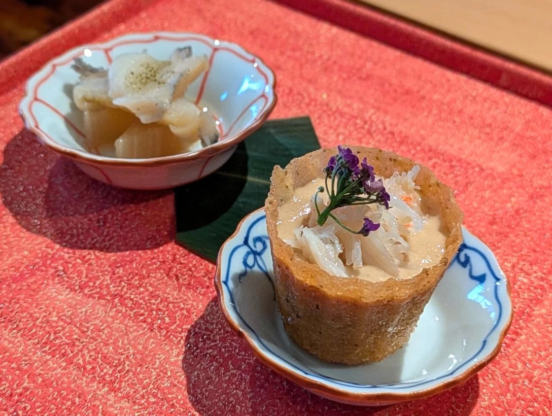 コース料理のスタート