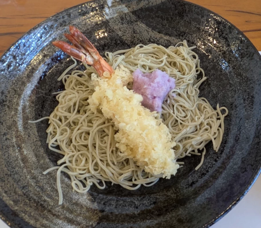 エビ天とおろしそば