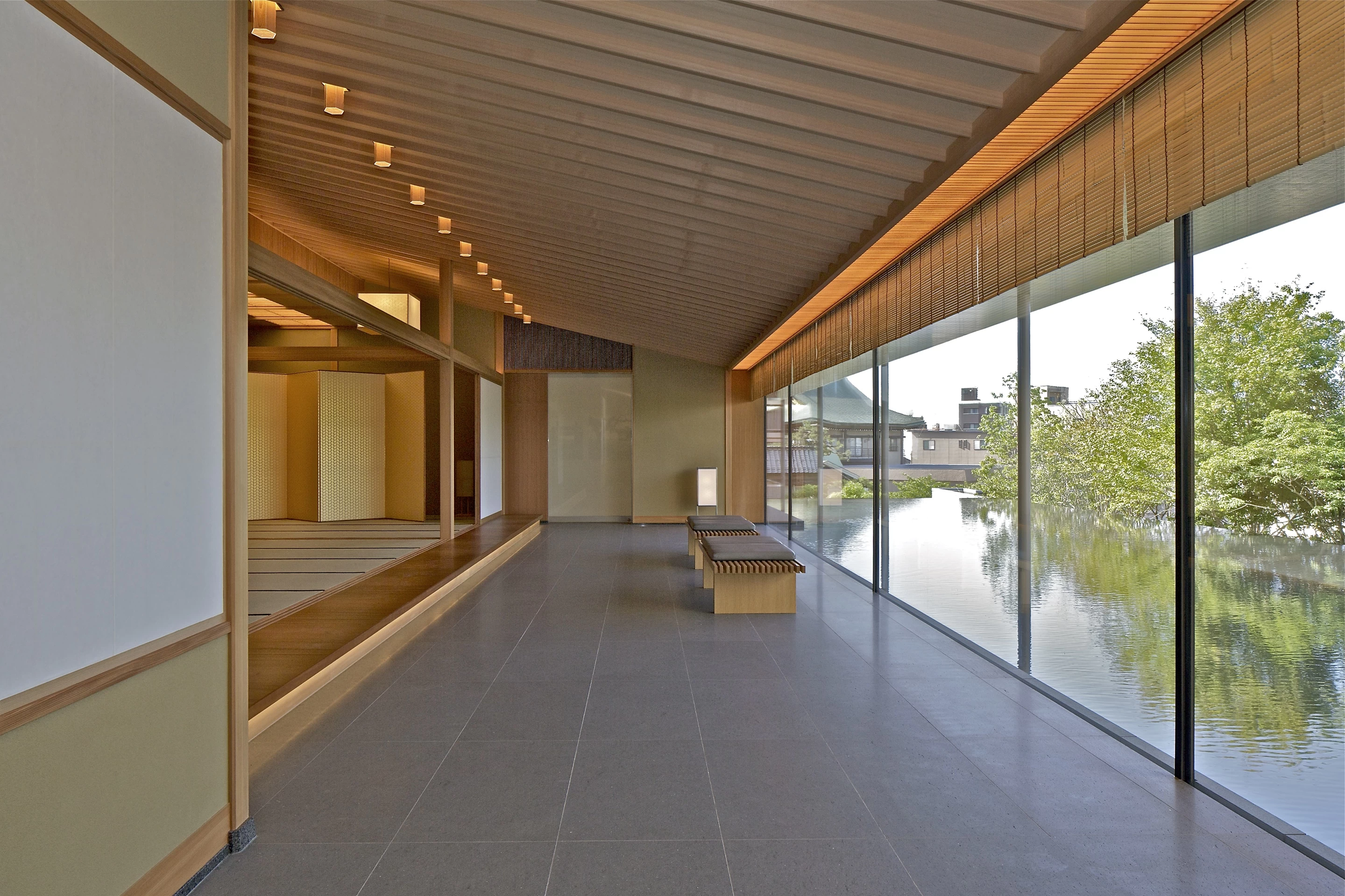 常設展　迎賓館赤坂離宮和風別館「游心亭」の再現（広縁）