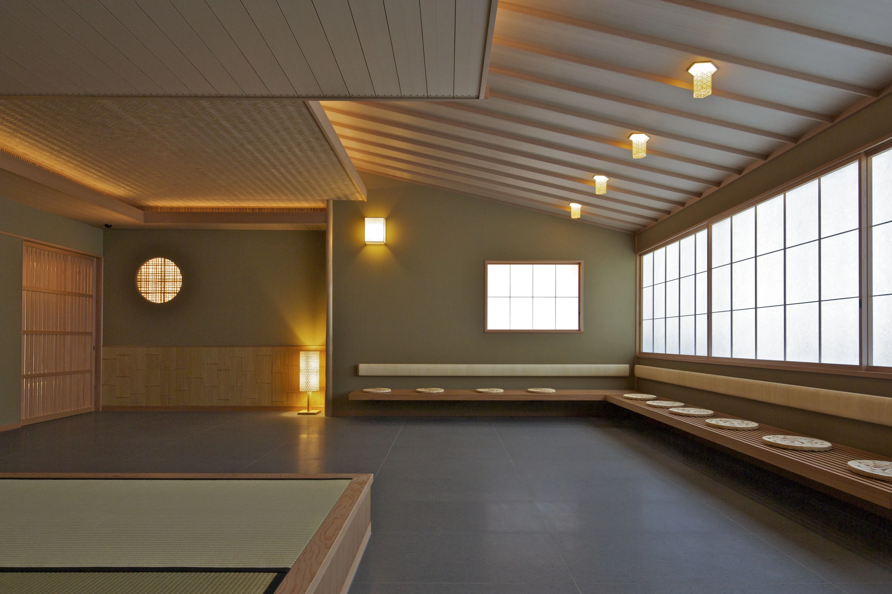 常設展　迎賓館赤坂離宮和風別館「游心亭」の再現（茶室）