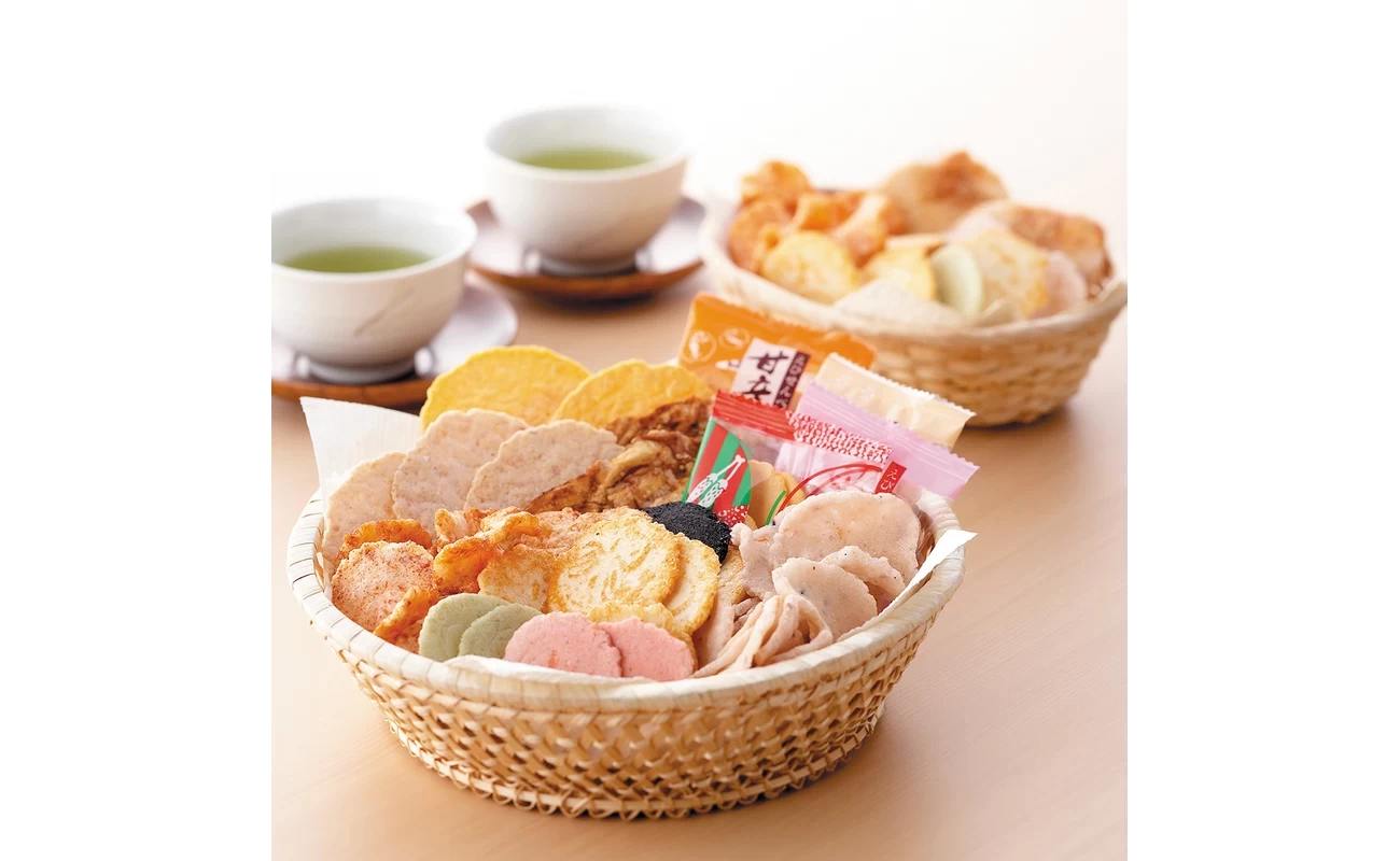 えびせんべい盛り合わせ