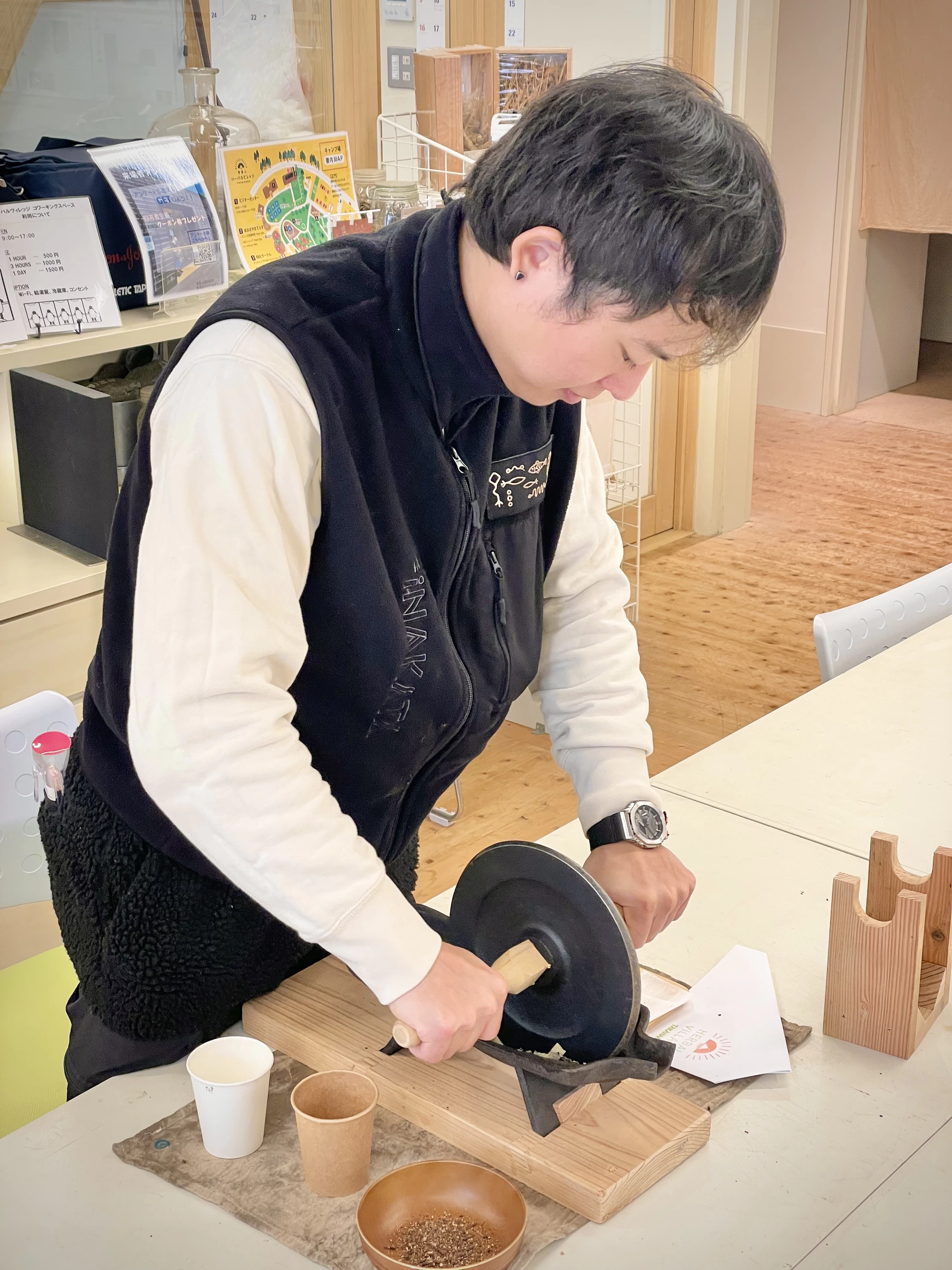 薬膳茶づくり体験①