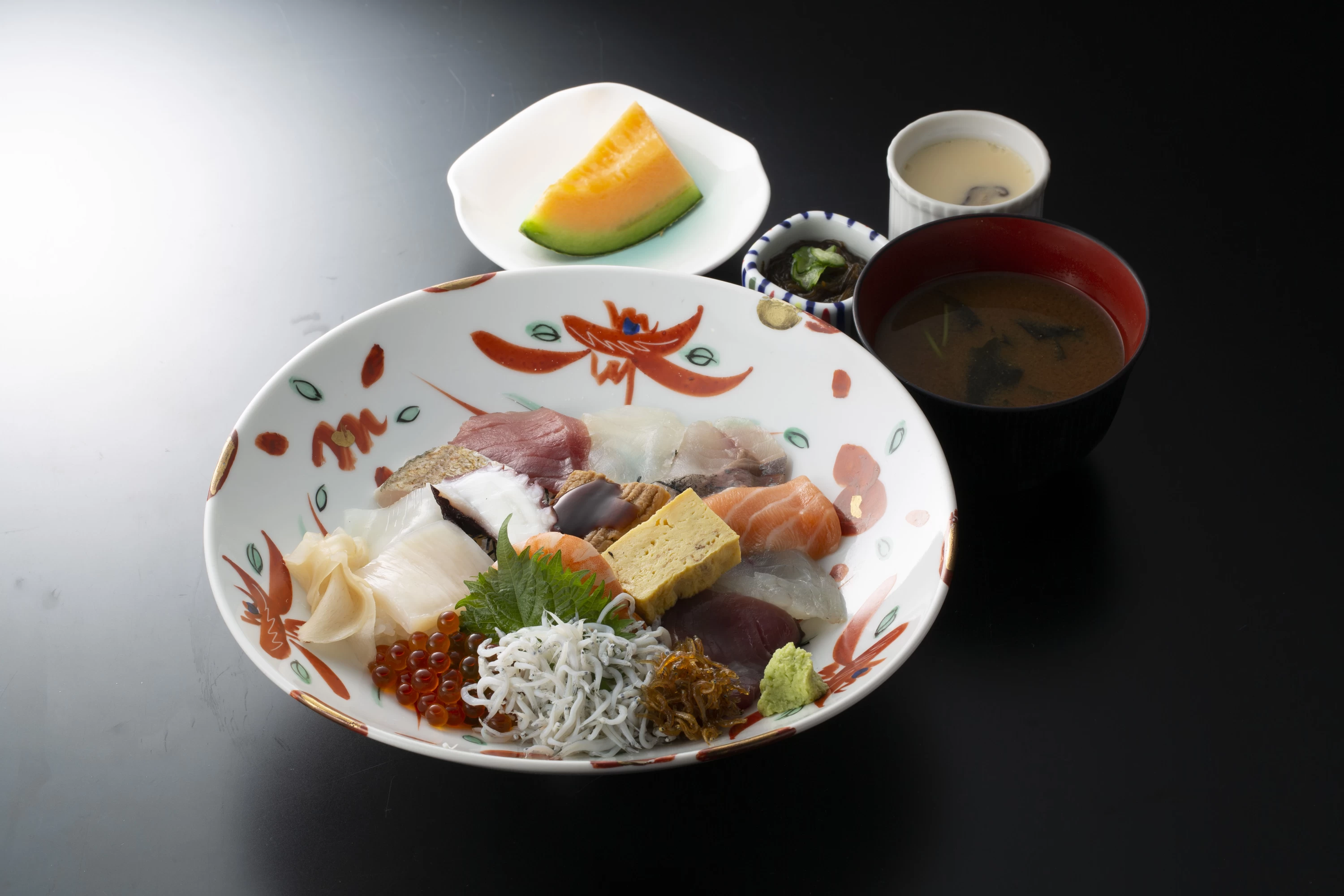 大皿海鮮丼定食