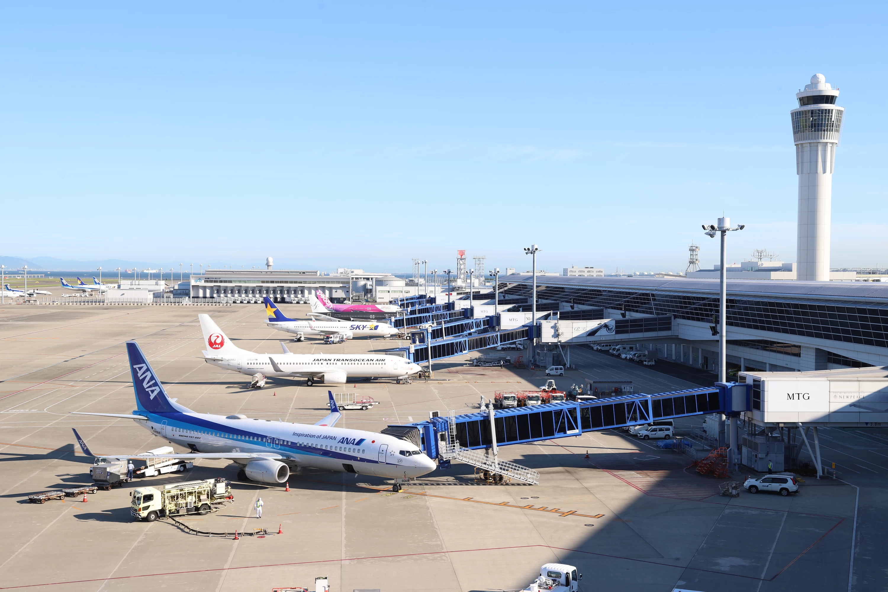 駐機風景(国内線)