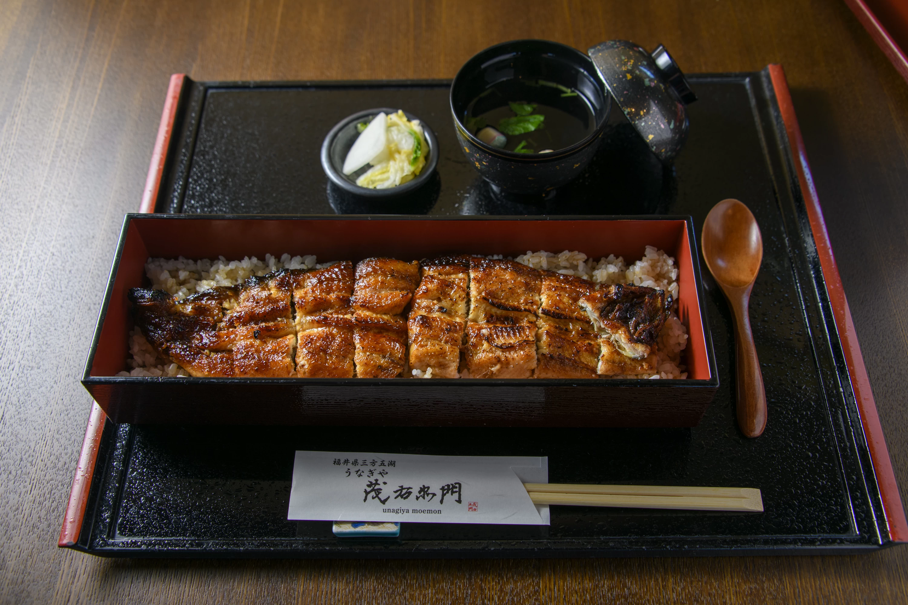 うな重(現地にて撮影)