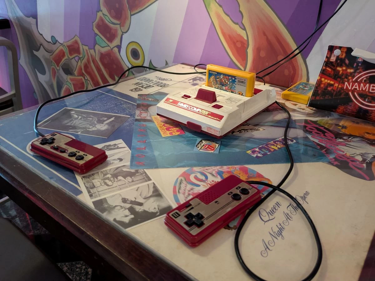 ファミコン（現地にて撮影）