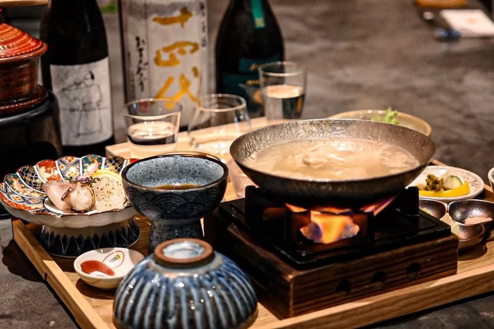 夕食「博多 水炊き御膳」