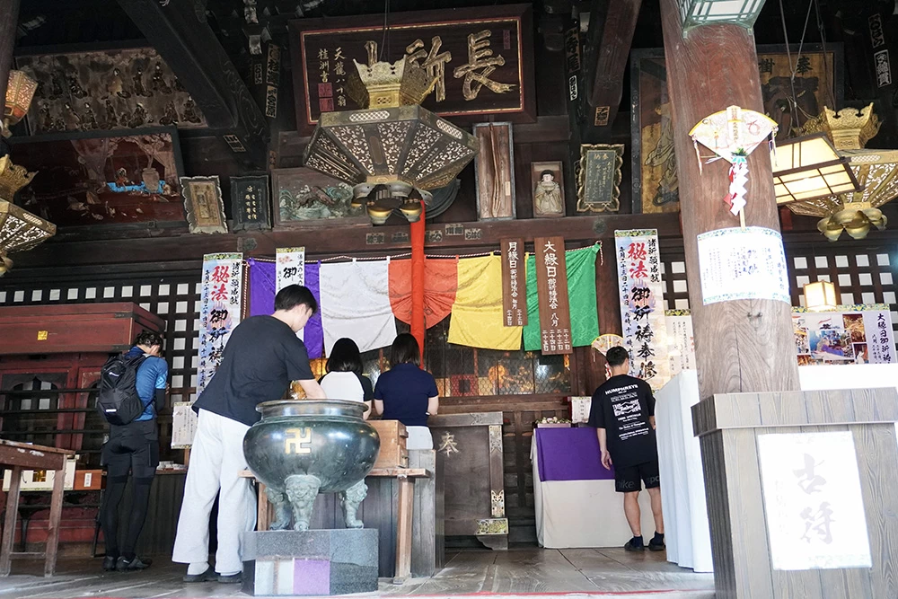 地蔵堂参拝所