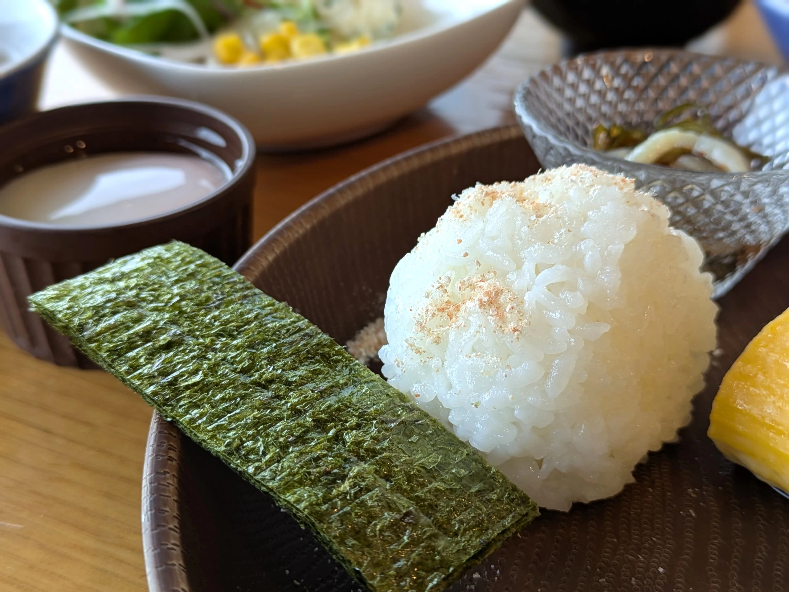 塩むすび（現地にて撮影）